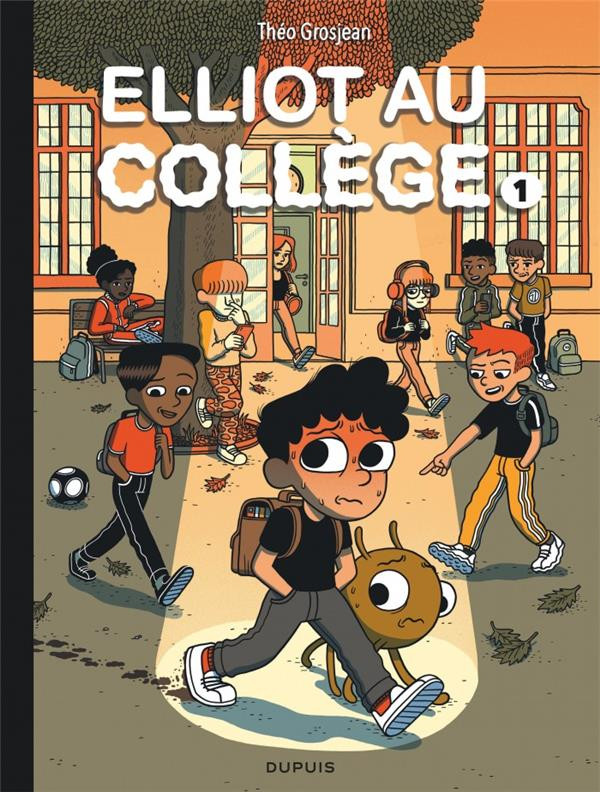 Couverture de ELLIOT AU COLLÈGE #1 - Panique en sixième