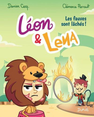Couverture de LÉON & LENA #2 - Les fauves sont lâchés !