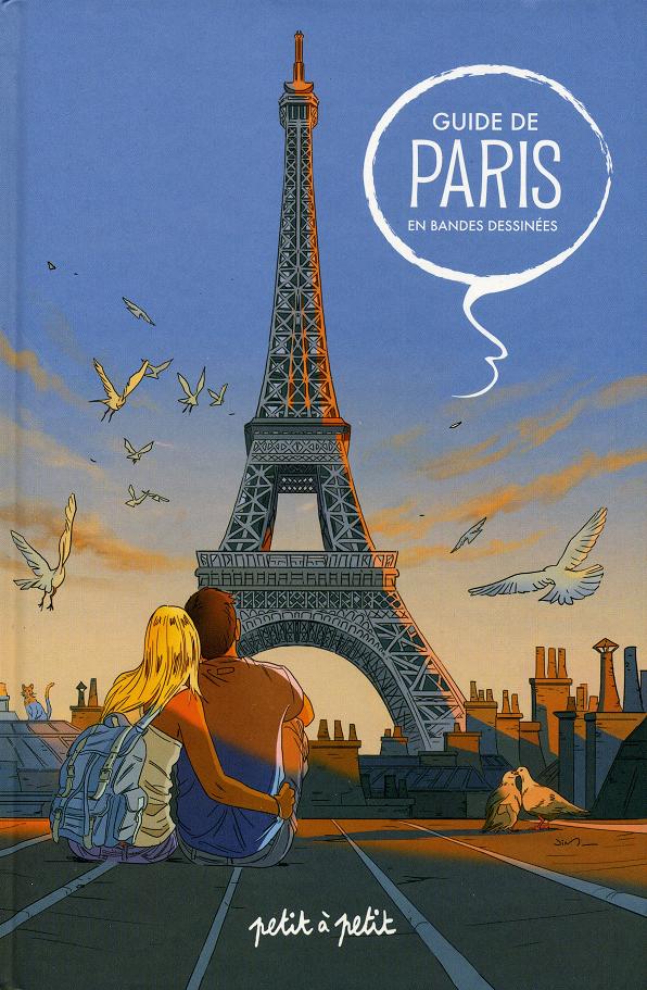 Couverture de Guide de Paris en bandes dessinées