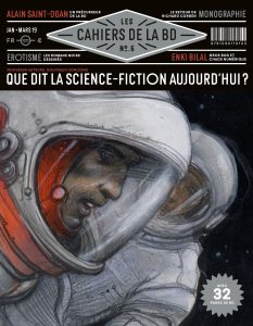 Couverture de CAHIERS DE LA BD (LES) #6 - Janvier-Mars 2019  : Que dit la science-fiction aujourd'hui ?