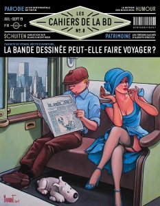 Couverture de CAHIERS DE LA BD (LES) #8 - Juillet - Septembre 2019: La bande dessinée peut-elle faire voyager ?
