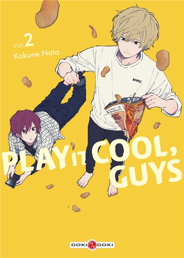 Couverture tome 2 Play it cool, guys manga Doki Doki