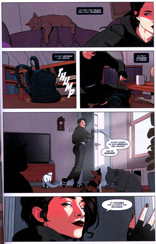 Catwoman page Urban
