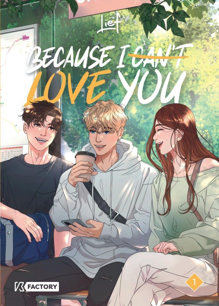 Couverture BD Because I can't love you (K Factory)