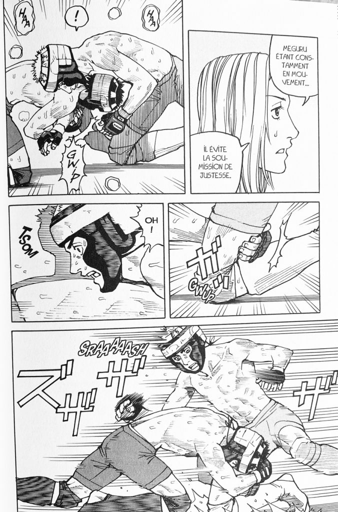 Planche manga MMA volume 4 (éditions Pika)