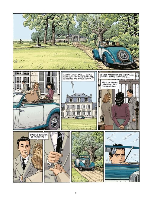 Planche BD amours fragiles tome 9