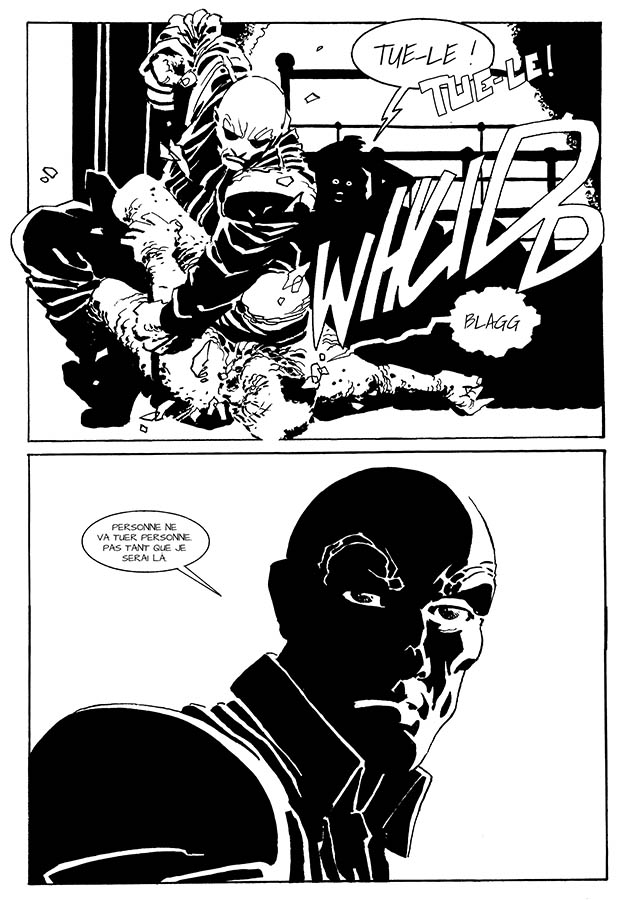 Sin City 2 page Huginn & Muninn