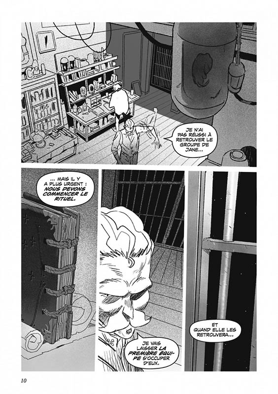 The Frontier 2 page Le Lombard