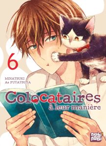 Couverture manga chats Colocataires 6