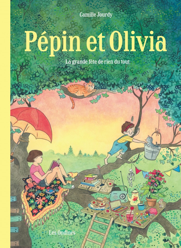 Couverture BD Pépin et Olivia