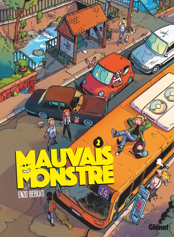 Tome 2 Mauvais Monstre Glenat couverture