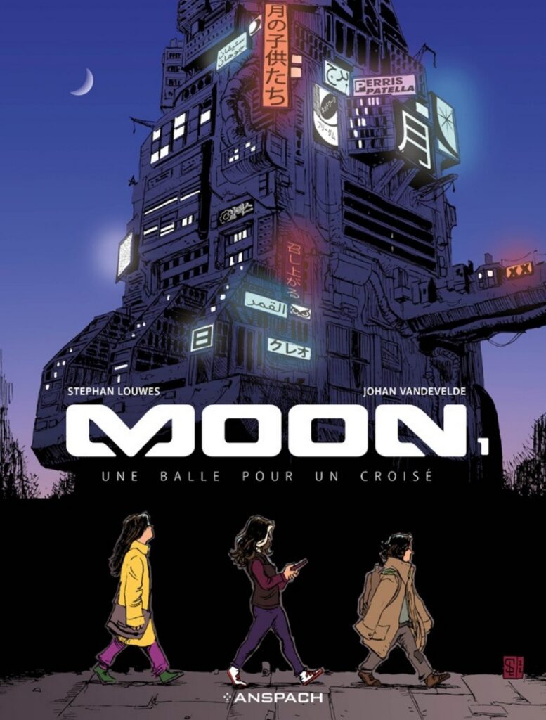 Preview : MOON – T1 – J.Vandevelde/S.Louwes – Anspach éditions – Preview