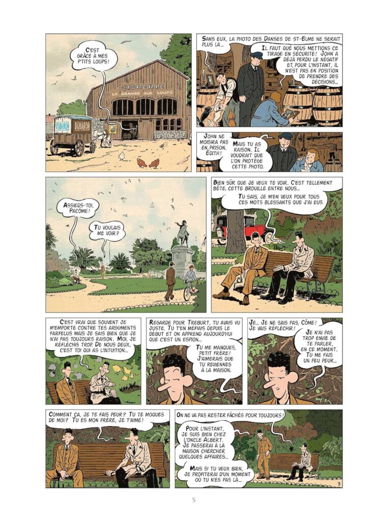 New Cherbourg stories 5 page Casterman