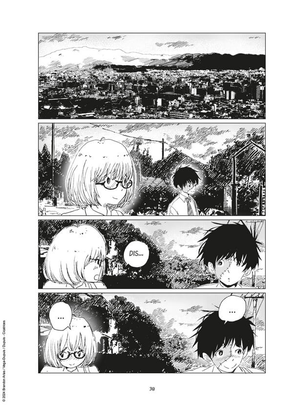 Manga Cicatrices Volume 1 éditions Dupuis planche