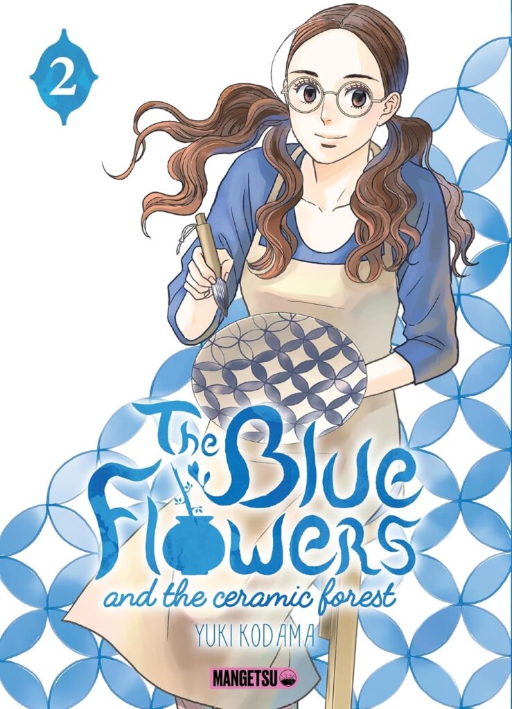 Couverture manga Blue flowers and the ceramic forest tome 2