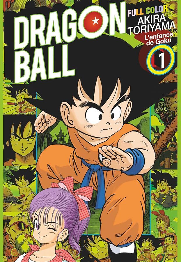 Dragon Ball full color 01 couv Glénat