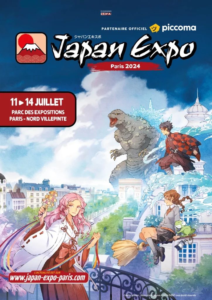 Conférence de presse de la Japan Expo 2024