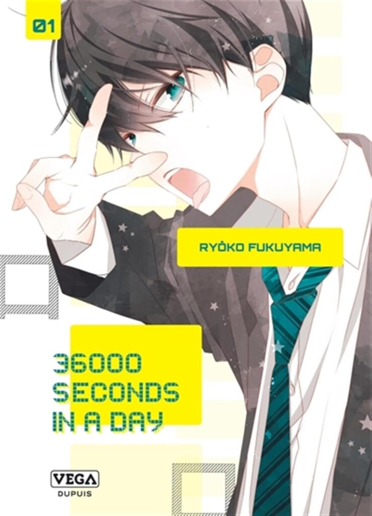 Manga 36000 seconds in a day tome 1 couverture