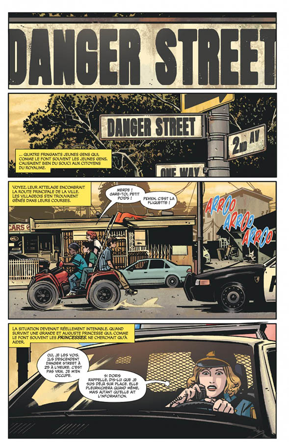 Danger Street page Urban Comics