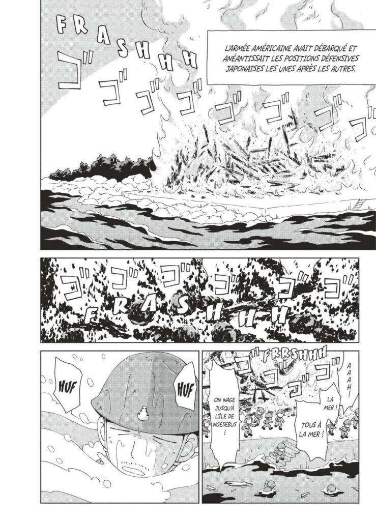 Manga Peleliu gaiden volume 2 extrait