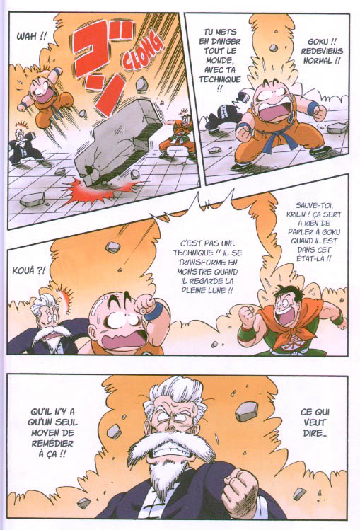 Dragon Ball Full Color 4 page Glénat