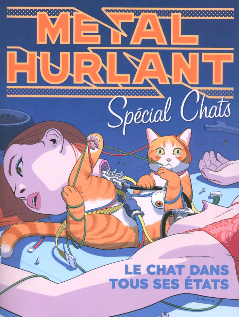 Métal Hurlant Spécial Chats couv Les Humanoïdes Associés