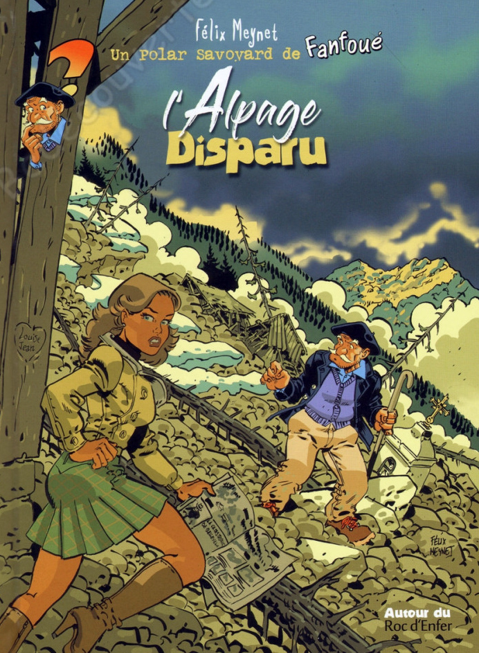 BD alpage disparu couverture