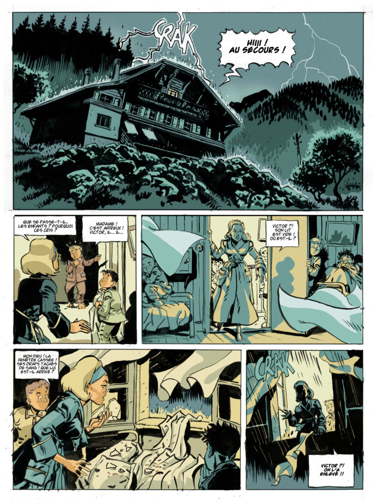 BD mystères aux Carroz extrait