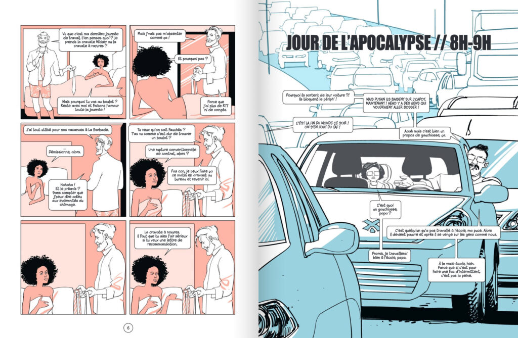 BD dernière journée avant l'Apocalypse extrait