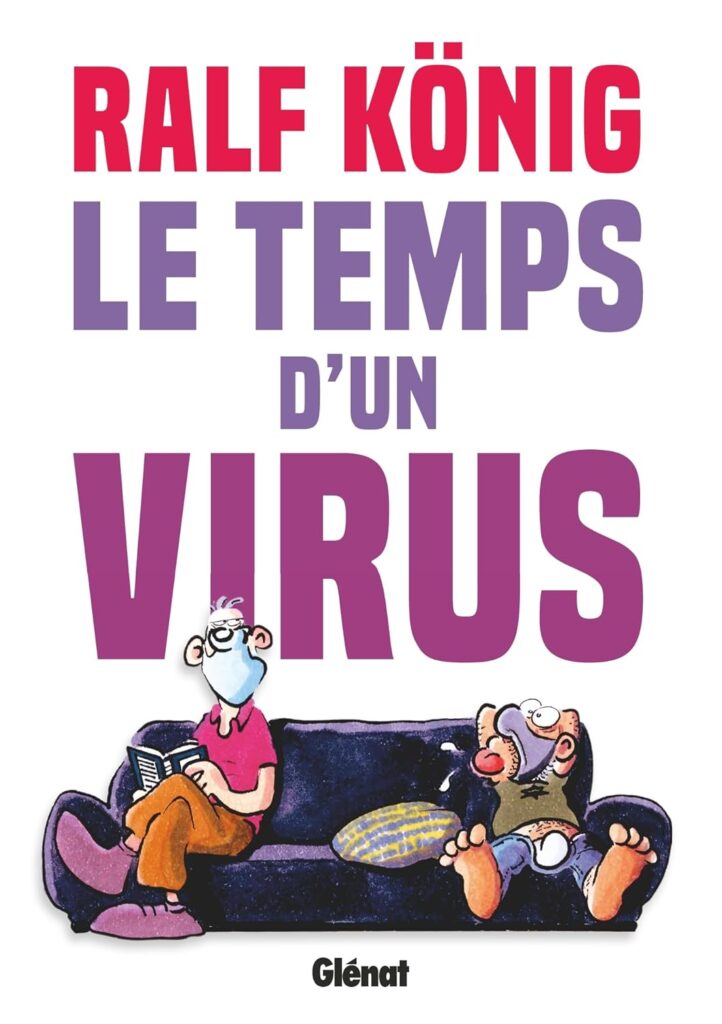 BD le temps d'un virus confinement de Conrad et Paul couverture