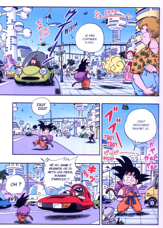 Dragon Ball Full Color 5 page Glénat