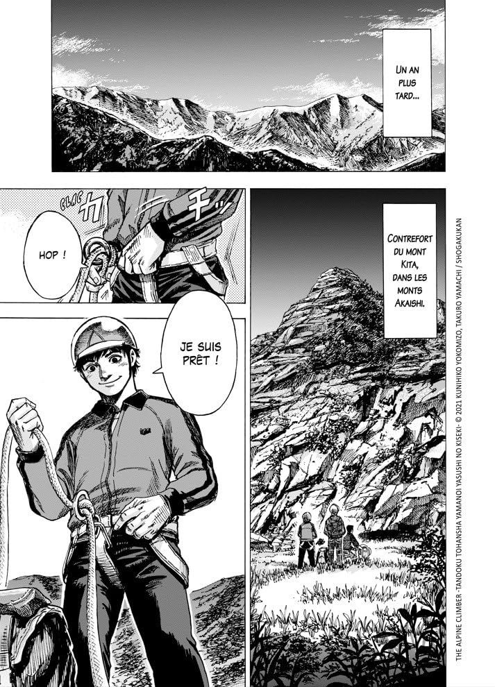 Manga the alpine climber tome 1 extrait