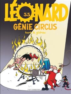 Léonard 55 BD couverture