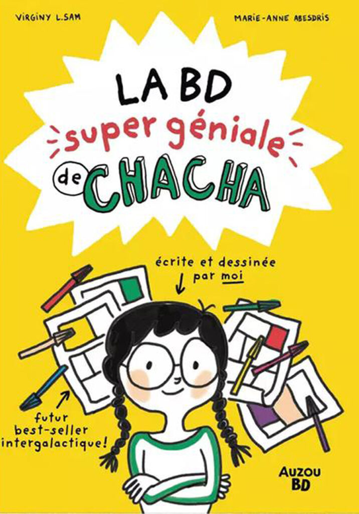 Couverture BD super géniale de Chacha