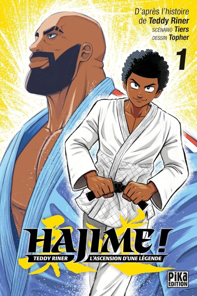 Manga sur Teddy Riner tome 1 couverture