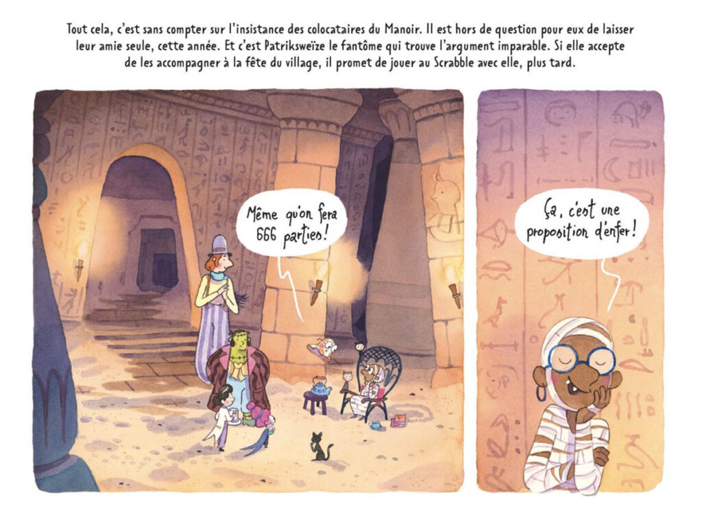 Les contes du manoir frayeur 2 page glénat