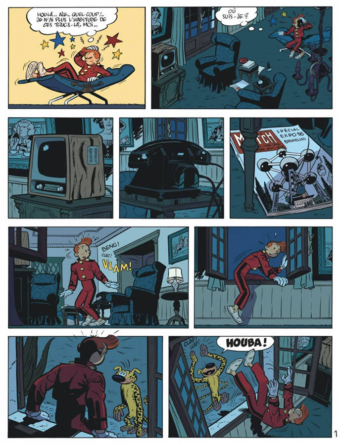 Spirou 57 page Dupuis