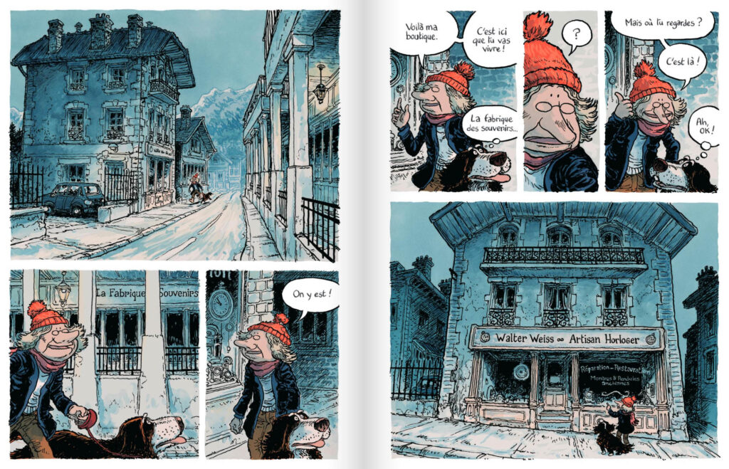 Fantômes du Mont-Blanc BD extrait