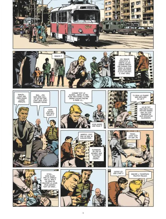 BD Mercader assassin de Trotsky tome 1 extrait