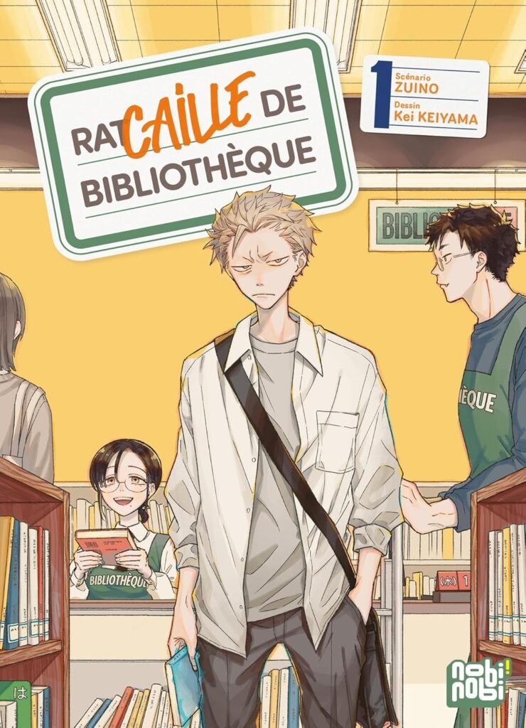 Manga racaille de bibliothèque tome 1 couverture