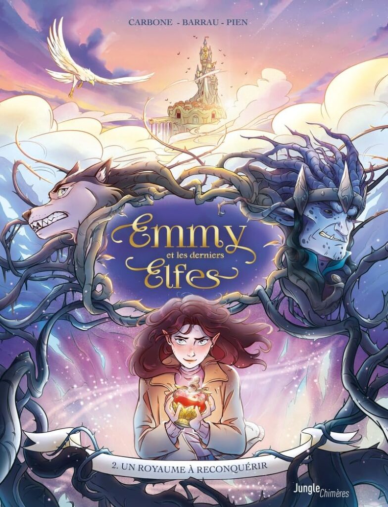 Couverture BD Emmy et les derniers elfes 2