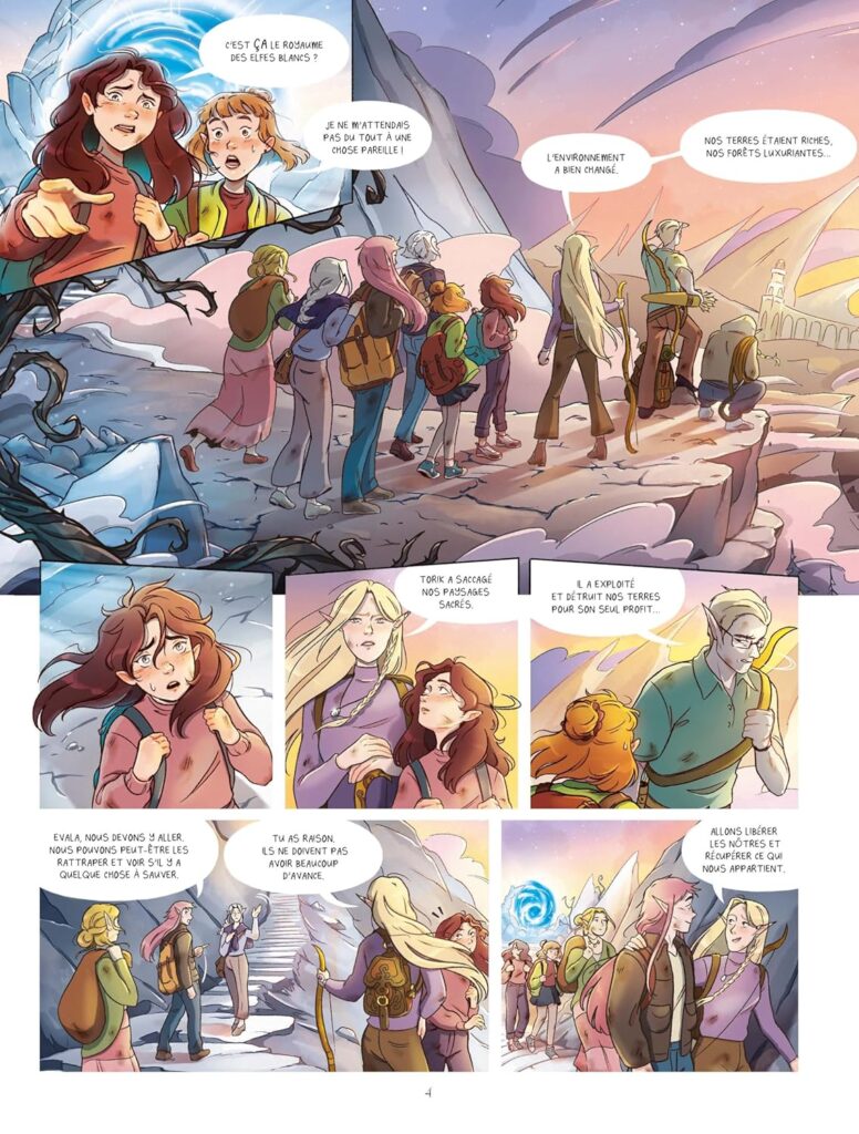 extrait BD Emmy et les derniers elfes 2