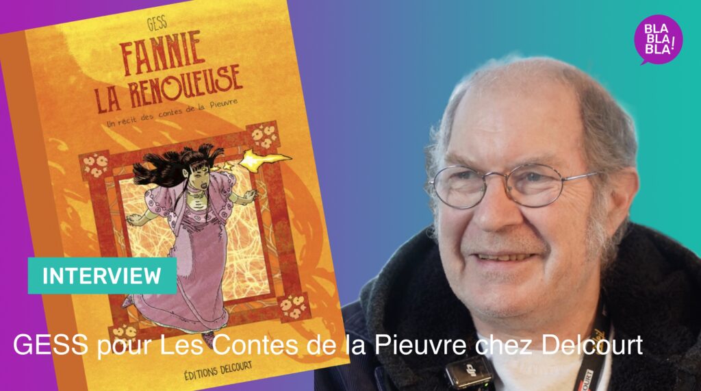 GESS pour le tome 4 de la série Les Contes de la Pieuvre aux Editions Delcourt