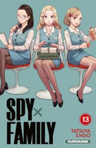 Couverture manga spy family 13