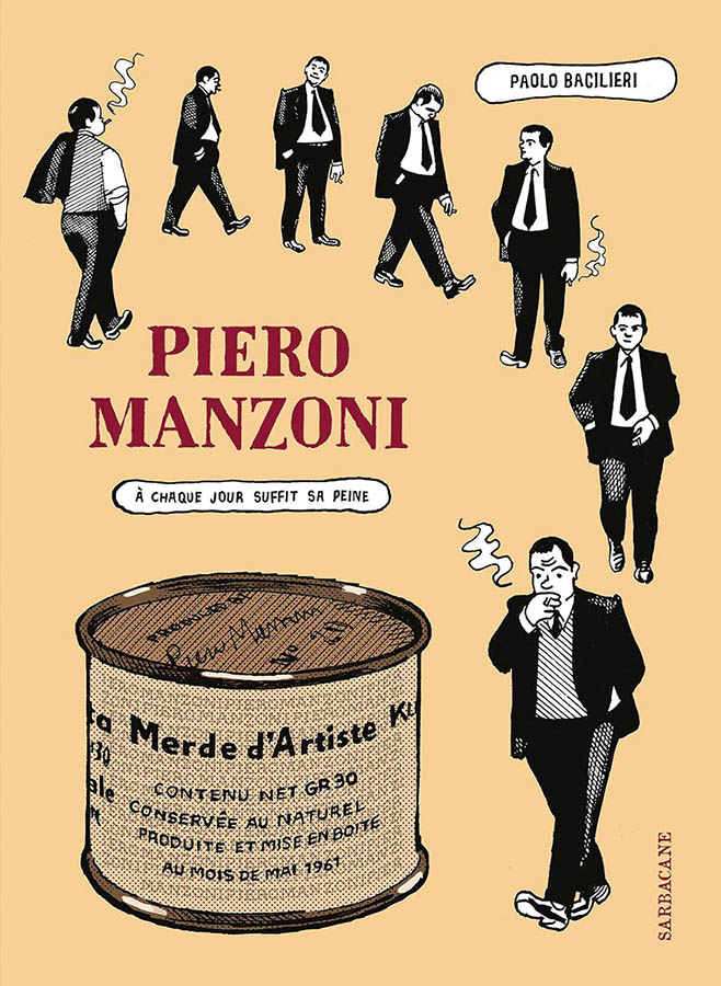 Piero Manzoni couv Sarbacane