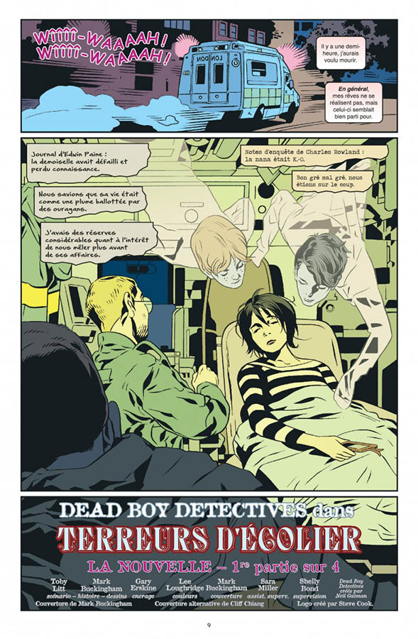 Sandman - Dead Boy Detectives page Urban Comics