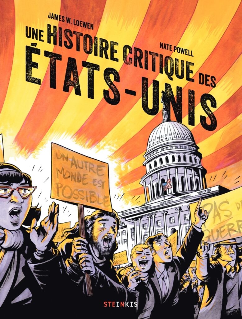 UNE HISTOIRE CRITIQUE DES ETATS-UNIS – J.W.Loewen/N.Powell – Steinkis – Preview – Parution le 9 janvier 2025