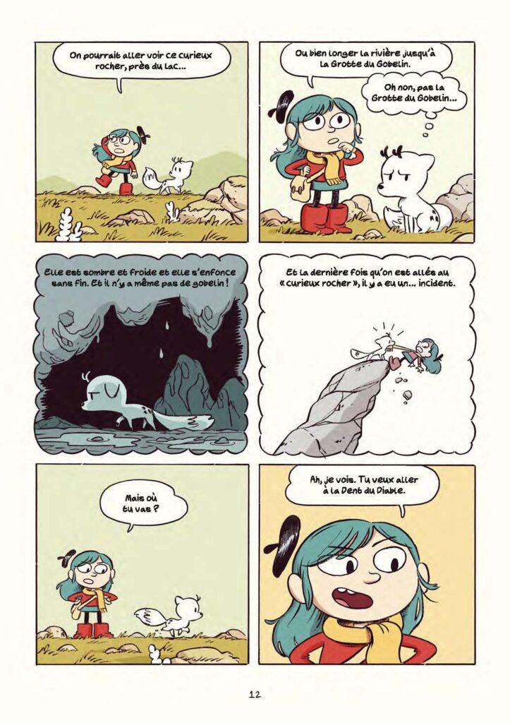 Hilda & Twig page Casterman