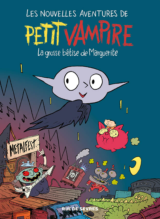 Les nouvelles aventures de Petit Vampire 1 couv Rue de Sèvres