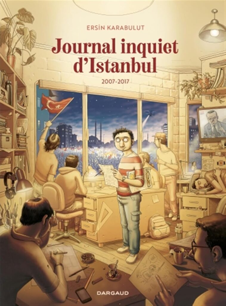 BD journal inquiet d'Istanbul tome 2 couverture